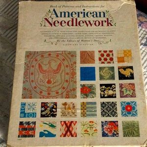 American Needlework book of patterns by Women’s Day. Quilt, embroidery, crewel..